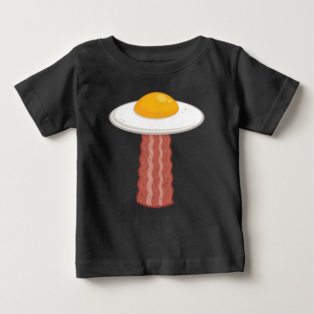 Camiseta Para Bebê Eggstraterrestre (Frente)