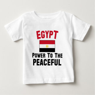 Camiseta Para Bebê Egito: Poder para a Paz