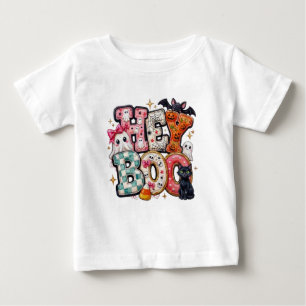 Camiseta Para Bebê Ei Boo