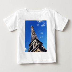 Camiseta Para Bebê Eiffel Tower Paris Europe Viagem