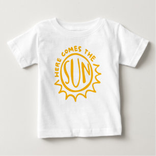 Camiseta Para Bebê Eis que vem o sol