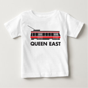Camiseta Para Bebê Eléctrico do leste da rainha (Toronto)