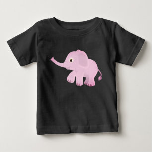 Camiseta Para Bebê Elefante, Animal, Natureza