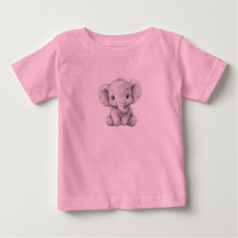 Camiseta Para Bebê elefante bebê