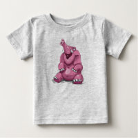 Elefante cor-de-rosa bonito