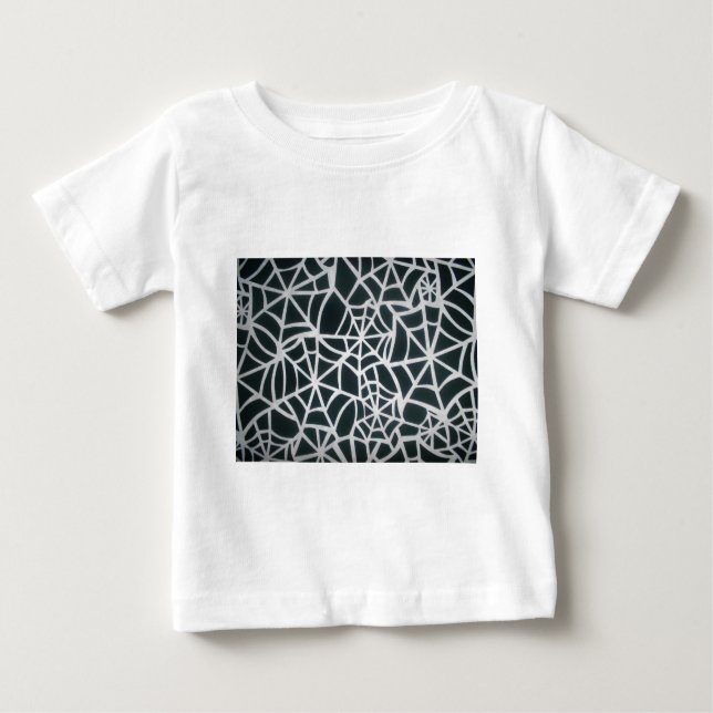 Camiseta Para Bebê Elegância Clássica Linda Arte Negra e Branca na We (Frente)