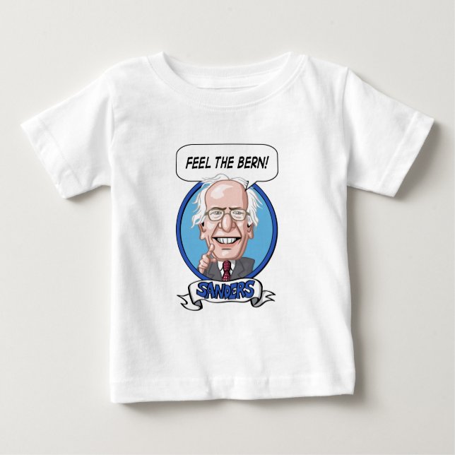 Camiseta Para Bebê Eleição 2016 presidencial (Frente)
