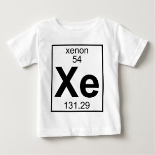 Camiseta Para Bebê Elemento 054 - Xe - xénon (cheio)