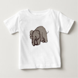 Camiseta Para Bebê Elephant