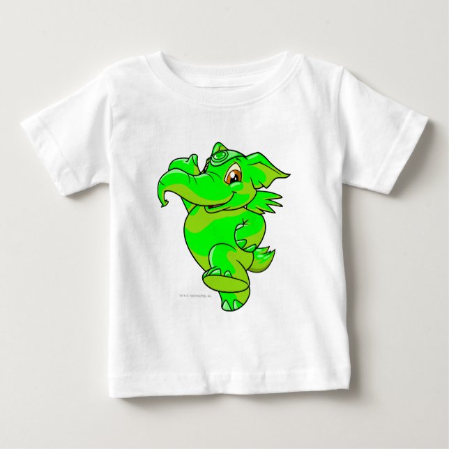 Camiseta Para Bebê Elephante Glowing (Frente)