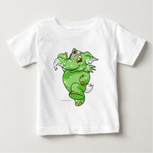 Camiseta Para Bebê Elephante salpicou