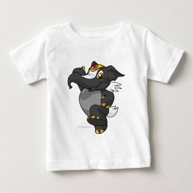 Camiseta Para Bebê Elephante Skunk (Frente)
