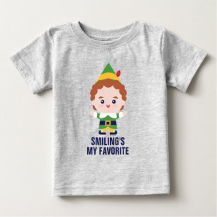 Camiseta Para Bebê Elf o Filme Bonito Buddy