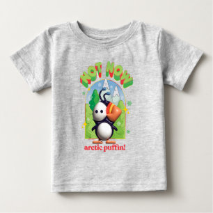 Camiseta Para Bebê Elf o Filme Não Agora Puffin Ártico!
