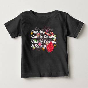 Camiseta Para Bebê Elf o Filme Os Quatro Principais Grupos De Comid