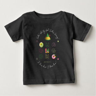 Camiseta Para Bebê Elf o Filme   PAPAIS NOEIS OMG