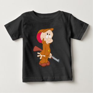Camiseta Para Bebê ELMER FUDD™ Pose Assustado