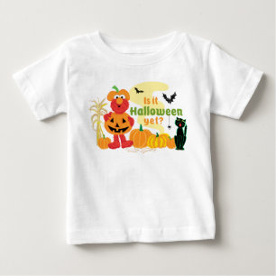 Camiseta Para Bebê Elmo   É Halloween Ainda?
