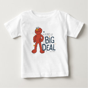 Camiseta Para Bebê Elmo   Eu sou meio que uma grande coisa