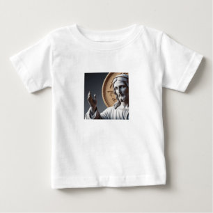 Camiseta Para Bebê 🌟 Embarque a Luz com Jesus 🙏 #Christian
