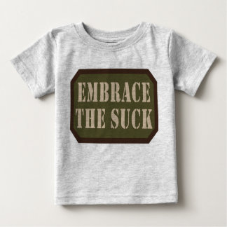 Camiseta Para Bebê Embarque O Bebê Suck Um Pedaço