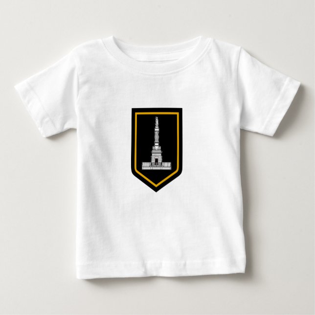 Camiseta Para Bebê Emblema de Baltimore, Maryland Baby T-Shirt (Frente)