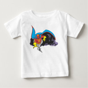 Camiseta Para Bebê Emerges Tornado Vermelho