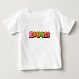 Camiseta Para Bebê Emma