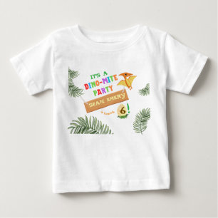 Camiseta Para Bebê Encaminhar para Cores: Dinossauro Incrível