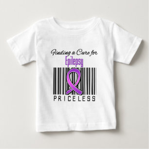 Camiseta Para Bebê Encontrando uma cura para a epilepsia IMPAGÁVEL