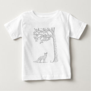 Camiseta Para Bebê Encontrei o esquilo