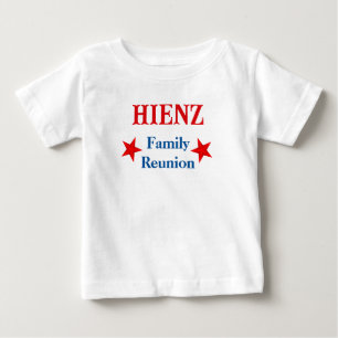 Camiseta Para Bebê Encontro Familiar Patriótico Personalizável