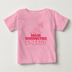 Camiseta Para Bebê Energia de Personagem Principal Lola