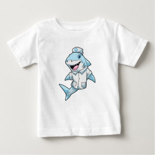 Camiseta Para Bebê Enfermeiro com Casaco
