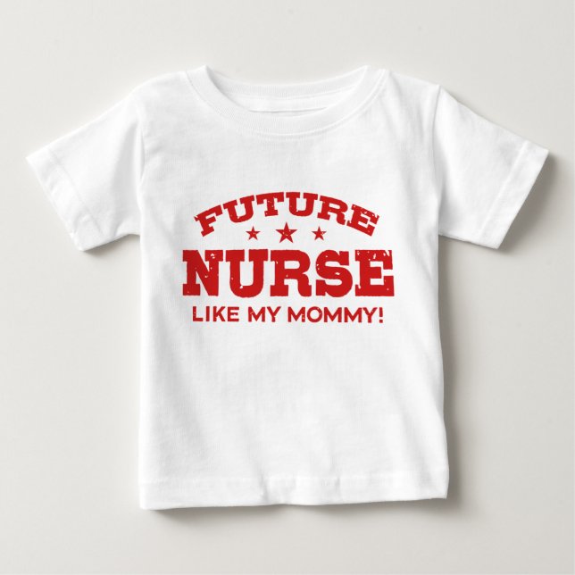 Camiseta Para Bebê Enfermeiro Futuro (Frente)