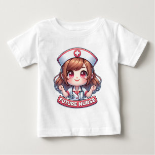 Camiseta Para Bebê Enfermeiro Futuro