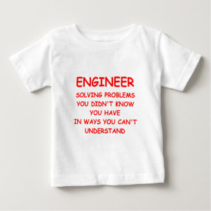CAMISETA PARA BEBÊ ENGENHEIRO