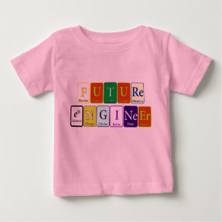 Camiseta Para Bebê Engenheiro Futuro Tutu Design