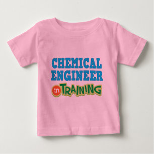 Camiseta Para Bebê Engenheiro químico no treinamento (futuro)