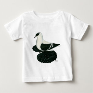 Camiseta Para Bebê Engole: Bar Branco Negro Saxão