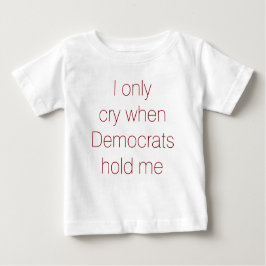 Camiseta Para Bebê Engraçado Bebê Republicano Conservador