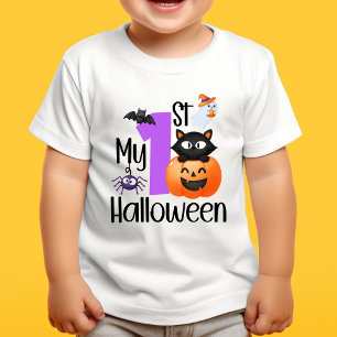 Camiseta Para Bebê Engraçado Deu Figurinha Bonita Minha rua De Hallow