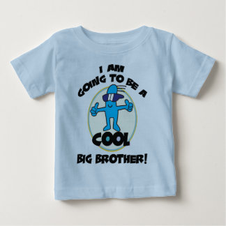Camiseta Para Bebê Engraçado eu vou ser um grande irmão