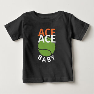 Camiseta Para Bebê Engraçado Jogador De Tênis
