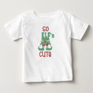 Camiseta Para Bebê Então ELF não é um bom Natal