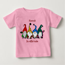 Camiseta Para Bebê Então, Elfin'Cute Toddler T-Shirt