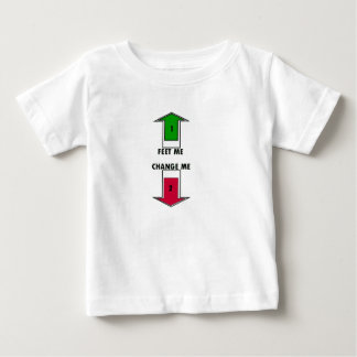 CAMISETA PARA BEBÊ ENTENDA-ME.MUDE-ME CAMISETA DE BEBÊ