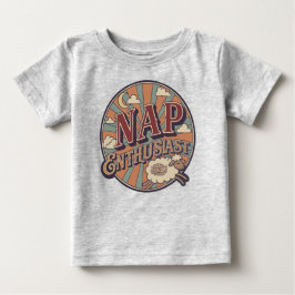 Camiseta Para Bebê Entusiasta de Sonecas
