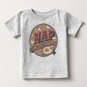 Camiseta Para Bebê Entusiasta de Sonecas