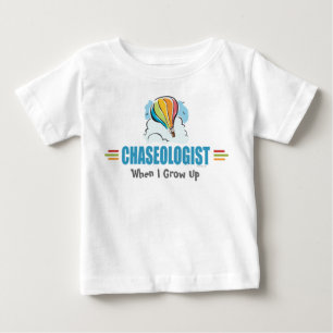 Camiseta Para Bebê Equilíbrio Humorístico de Ar Quente